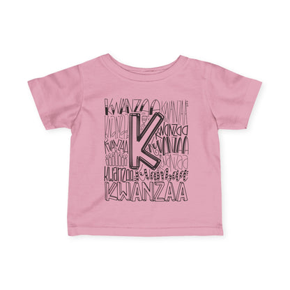 Kwanzaa Wordcloud Infant Soft T-Shirt