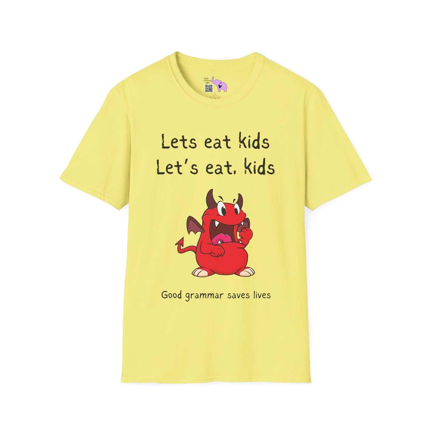 Lets Eat Kids Good Grammar Saves Lives T-shirt