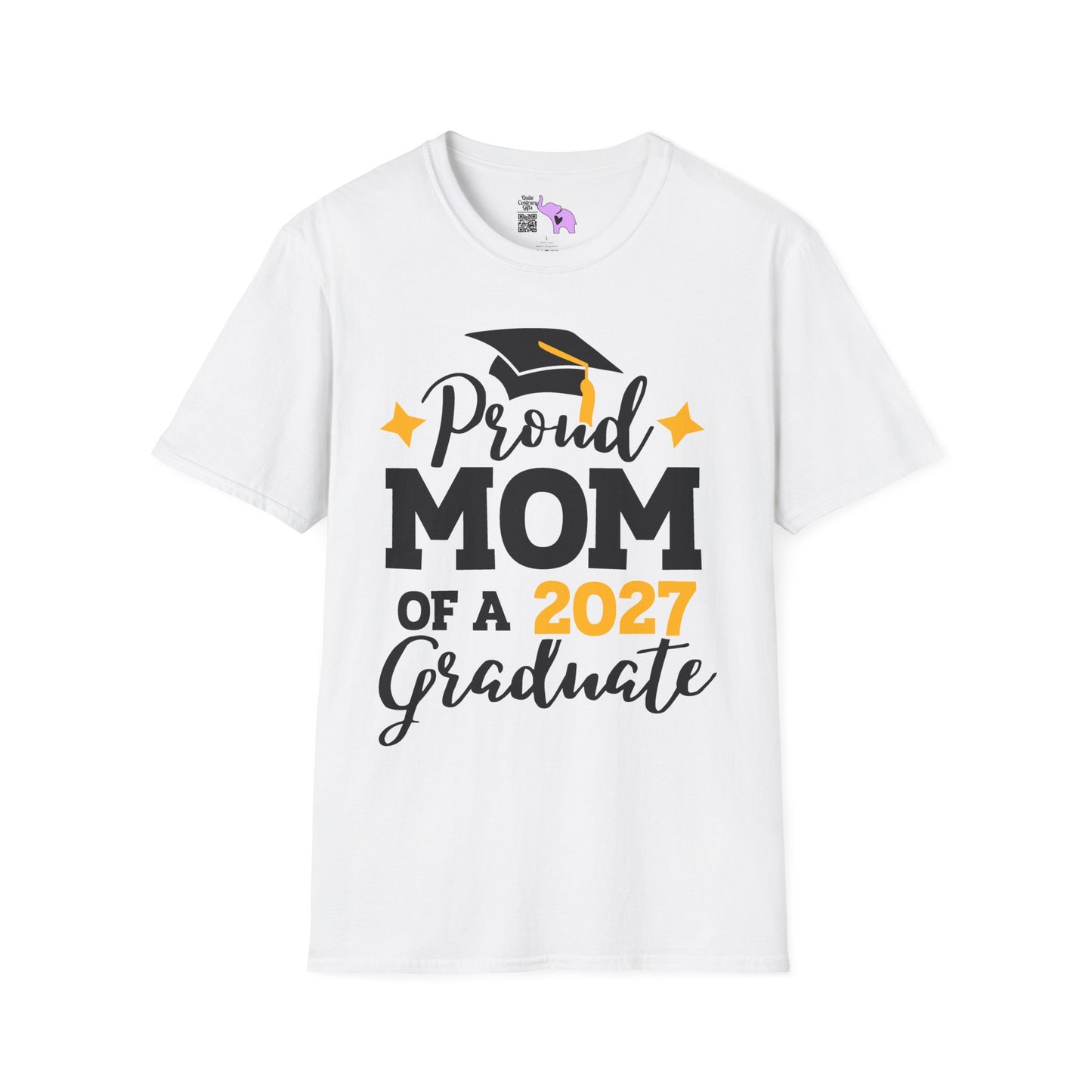 Proud Mom of a 2027 Graduate Adult T-shirt