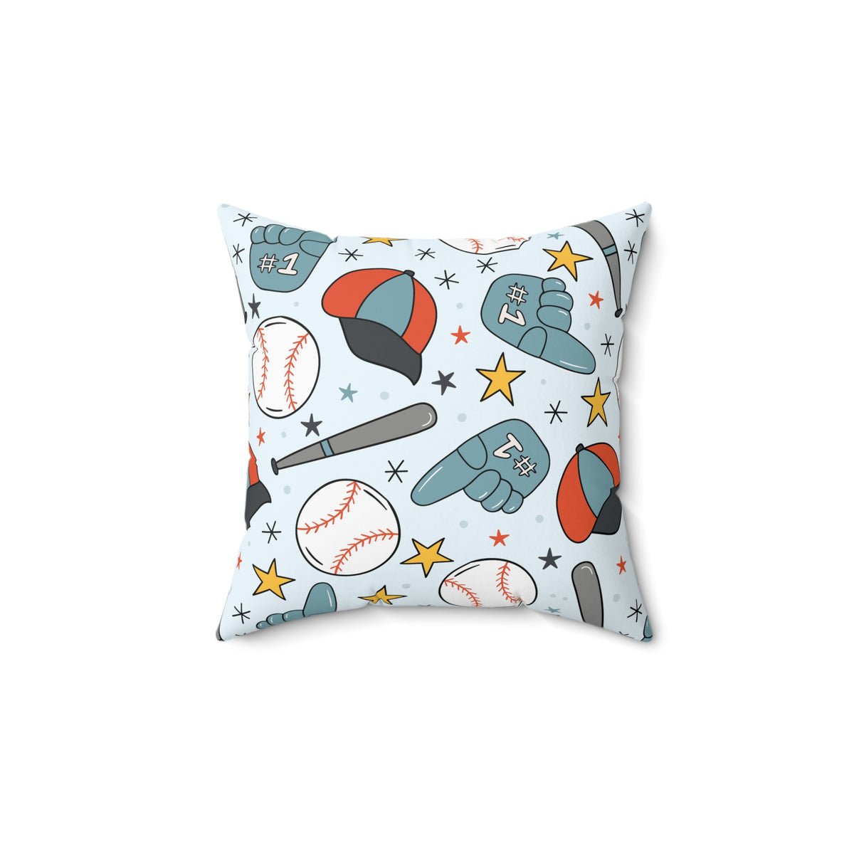 Home Run Heroes Throw Pillow