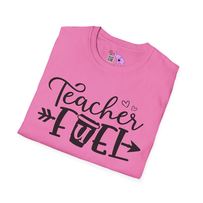 Teacher Fuel Adult T-shirt