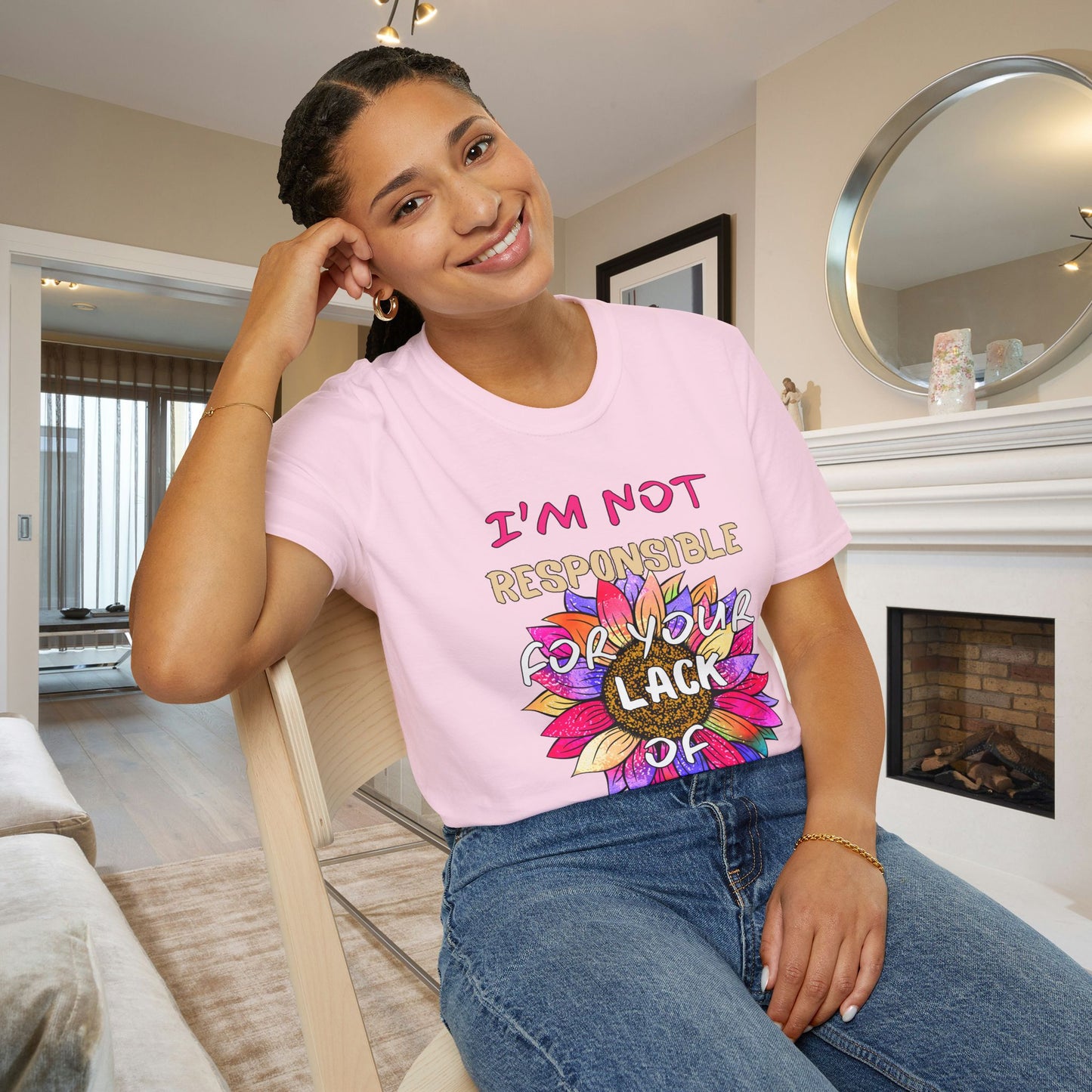 I Am Not Responsible for Your Lack of Knowledge Adult T-shirt