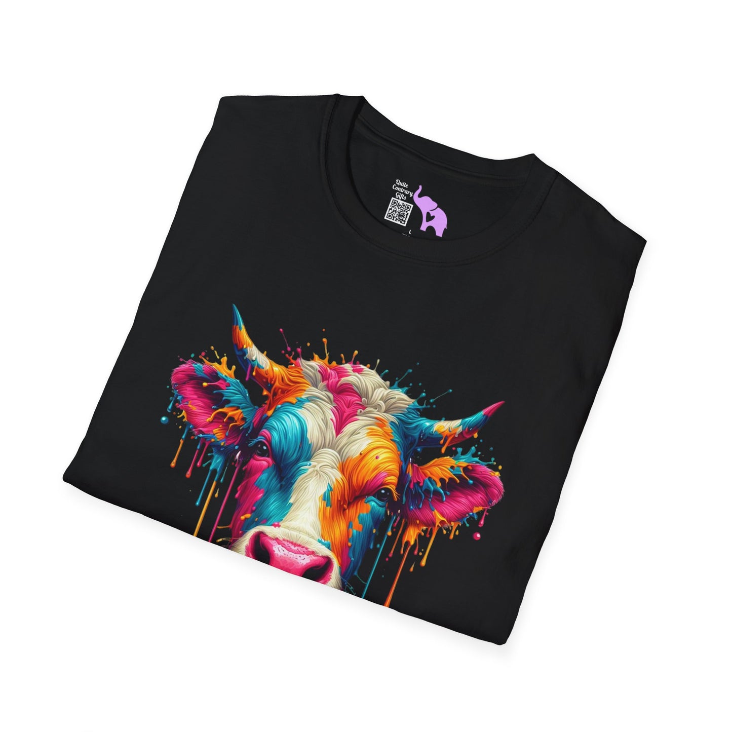 Colorful Cow T-shirt