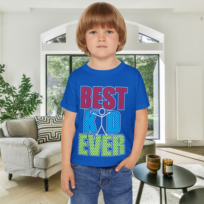 Best Kid Ever (Colorful) Heavy Cotton™ Toddler T-shirt