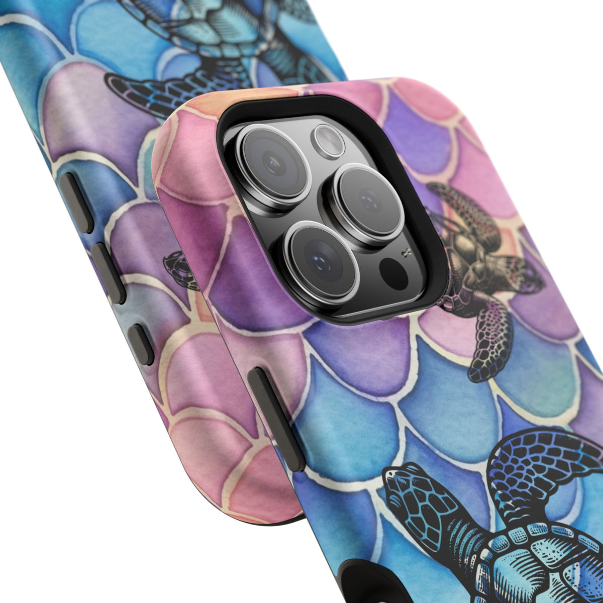 Sea Turtle Silhouette MagSafe® Compatible Tough Case for iPhone