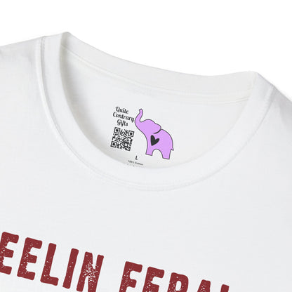 Feelin Feral (Racoon) Adult T-shirt