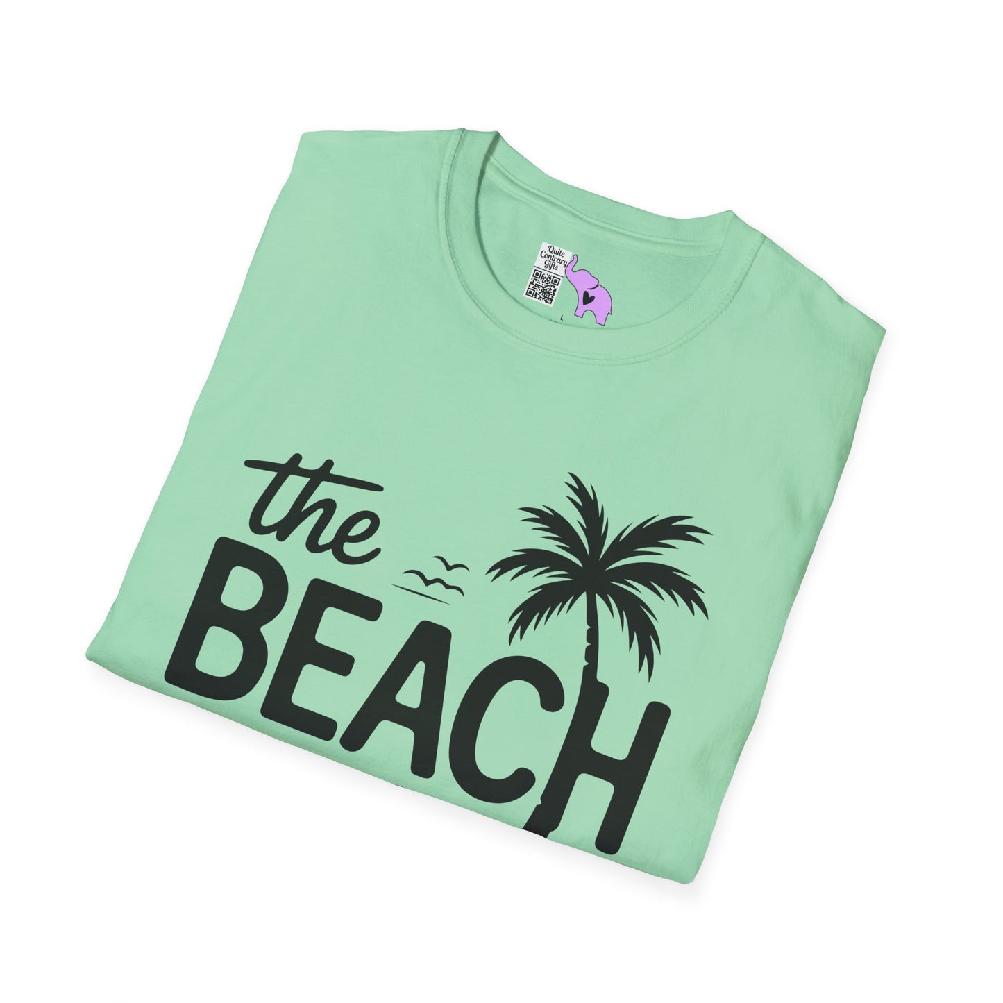 The Beach Fixes Everything Adult T-shirt