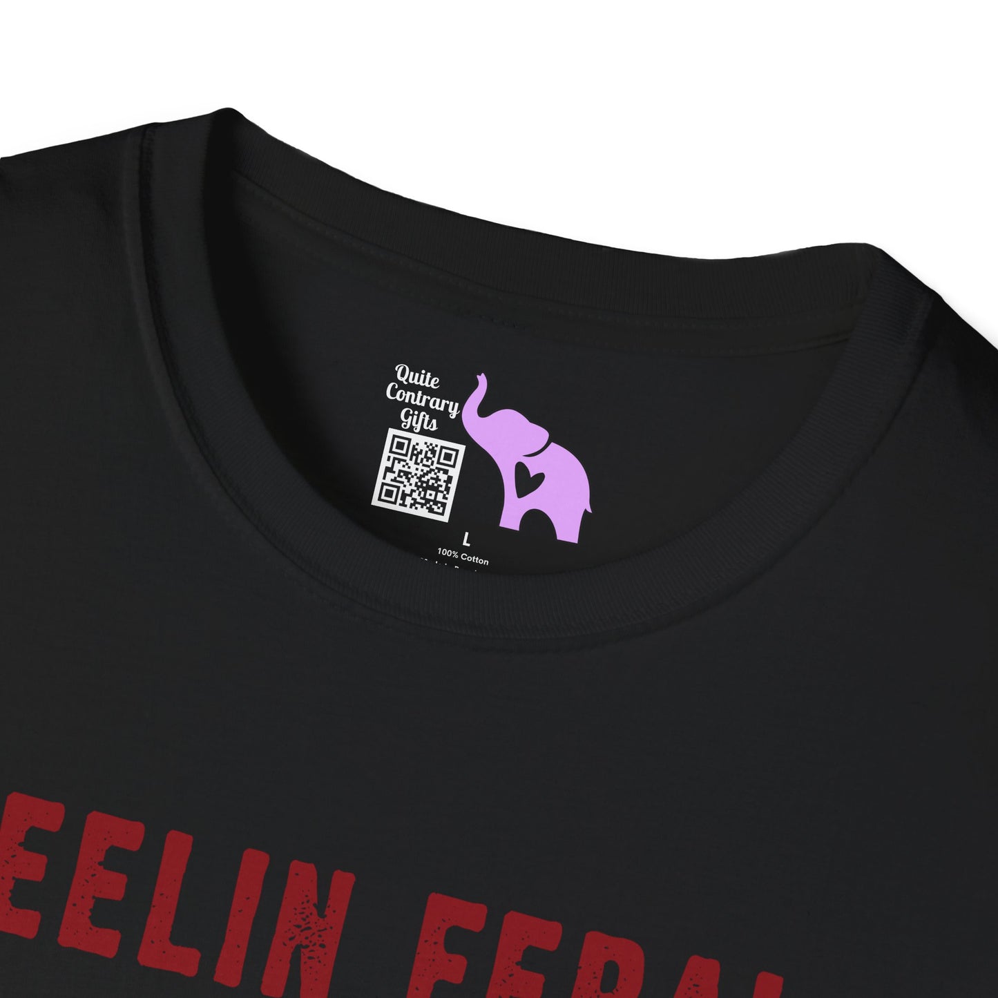 Feelin Feral (Racoon) Adult T-shirt
