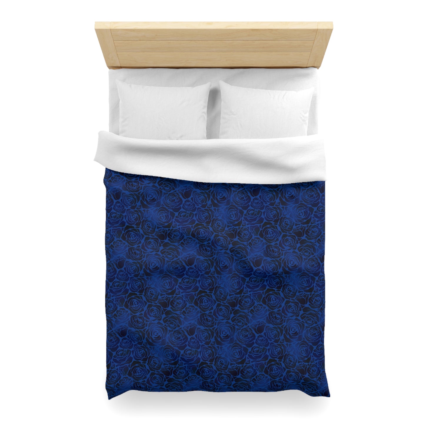 Nocturne Roses Microfiber Duvet Cover