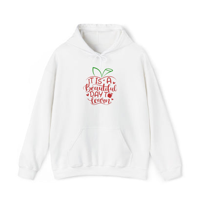 It's A Beautiful Day To Learn Heavy Blend™ Hooded Sweatshirt