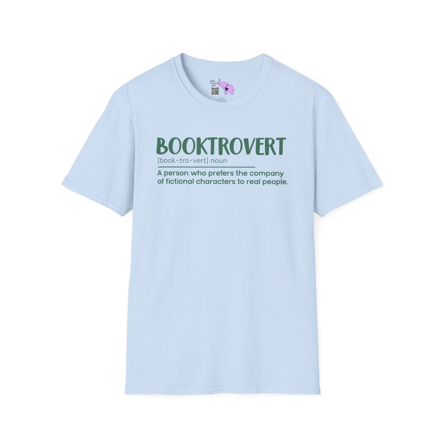 Booktrovert (Simple Definition) Adult T-shirt