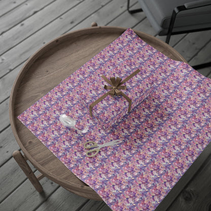 Ethereal Bloomscape Wrapping Paper