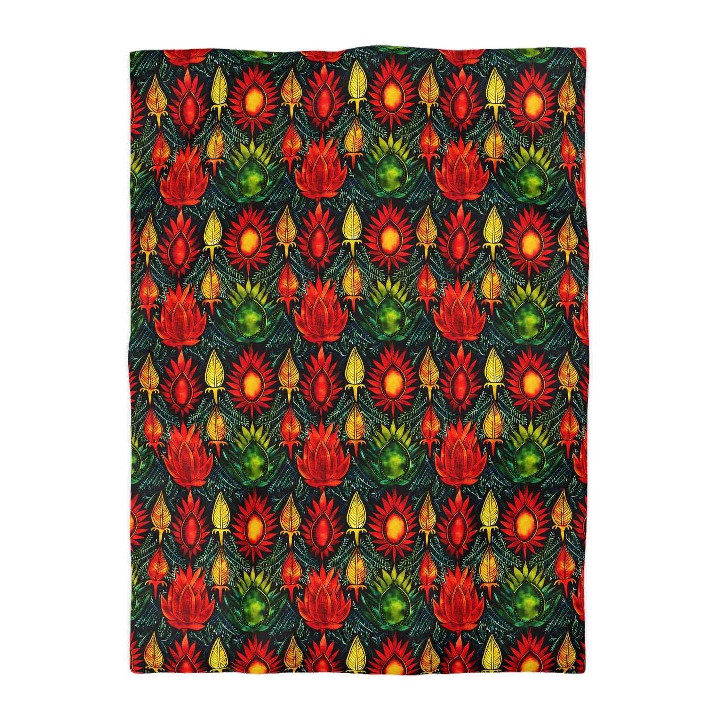 Joyful Burst Microfiber Duvet Cover
