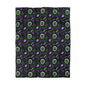 Amethyst & Lime Fracture Microfiber Duvet Cover