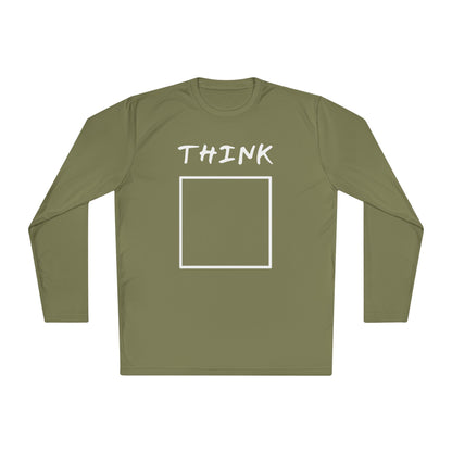 Think (Outside The Box) Adult Long Sleeve Tee