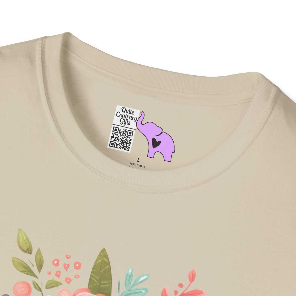 Booktrovert (Floral) Adult T-shirt