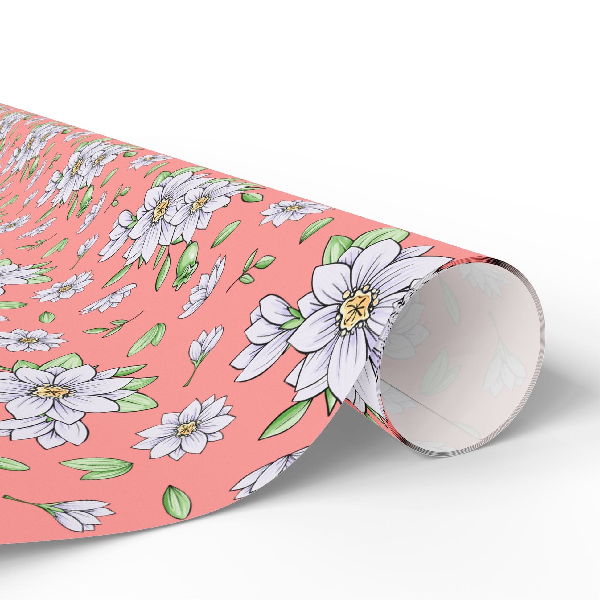 Jasmine Blush Garden Wrapping Paper