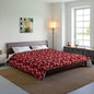 Inked Poinsettias Sketch Comforter