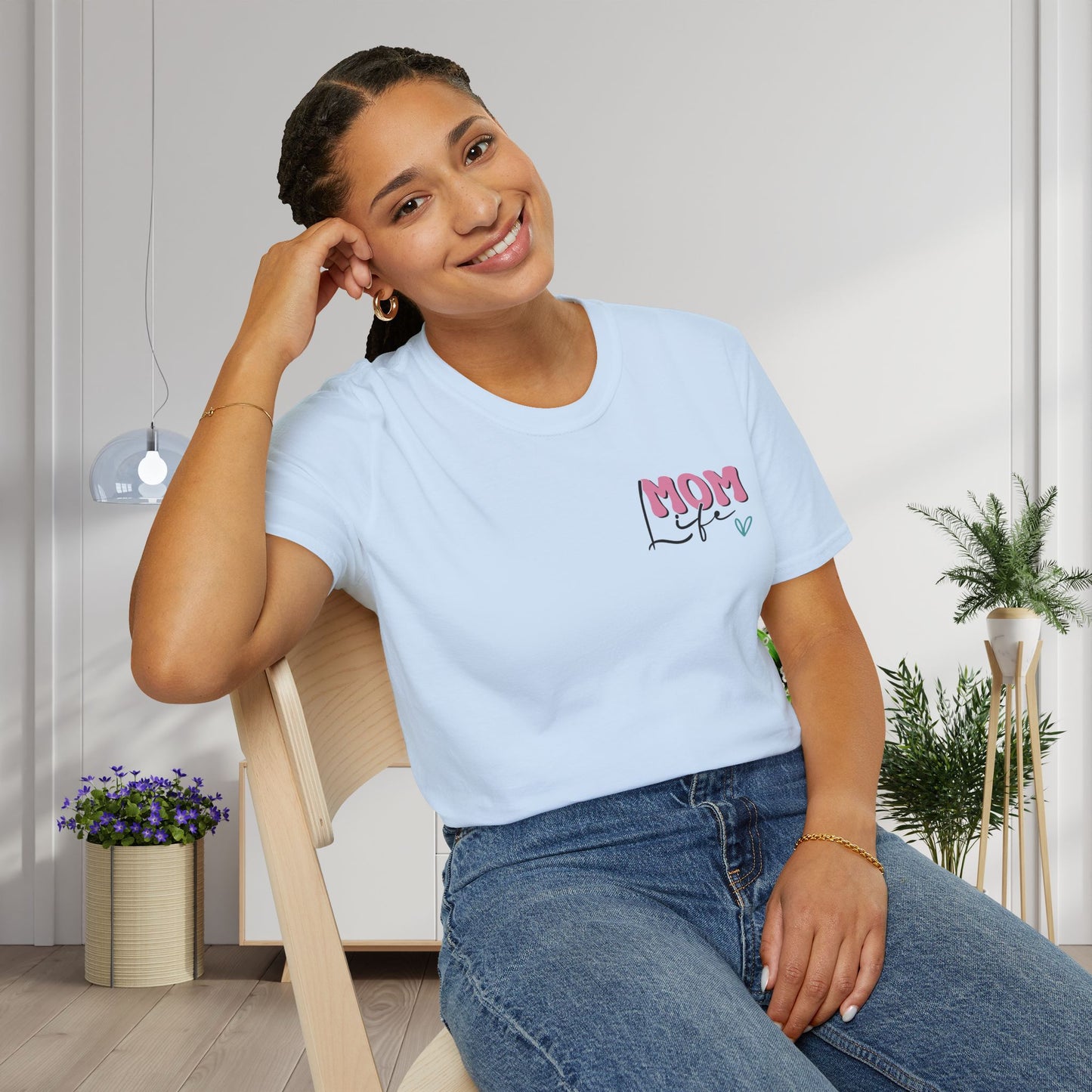 Mom Life Adult T-shirt