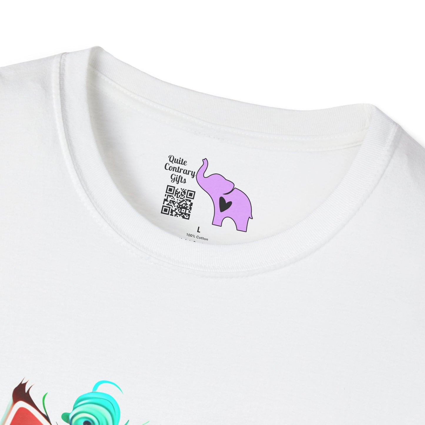 Cute Colorful Kitten 2 Adult T-shirt