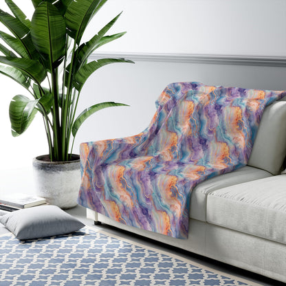 Dreamwave Marble Fleece Blanket