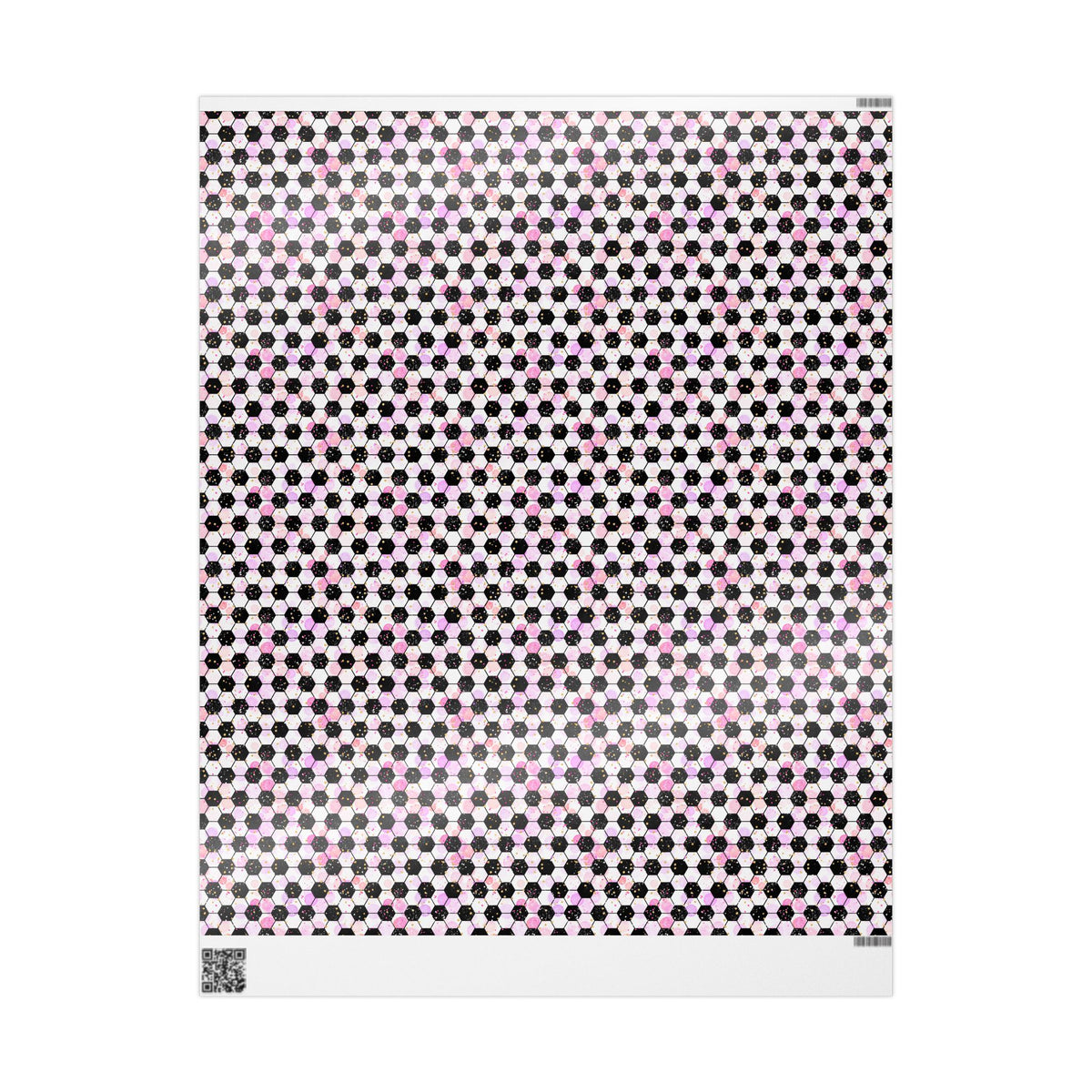 Pink Soccer Fever Wrapping Paper