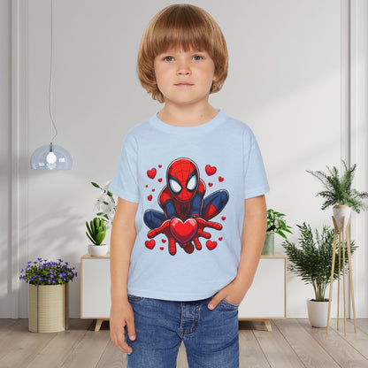 Valentines Spiderman Heavy Cotton™ Toddler T-shirt