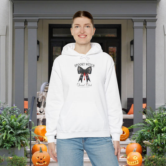 Spooky Witch Social Club Heavy Blend™ Hooded Sweatshirt
