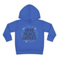 Hanukkah Love Peace Latkes Toddler Pullover Fleece Hoodie
