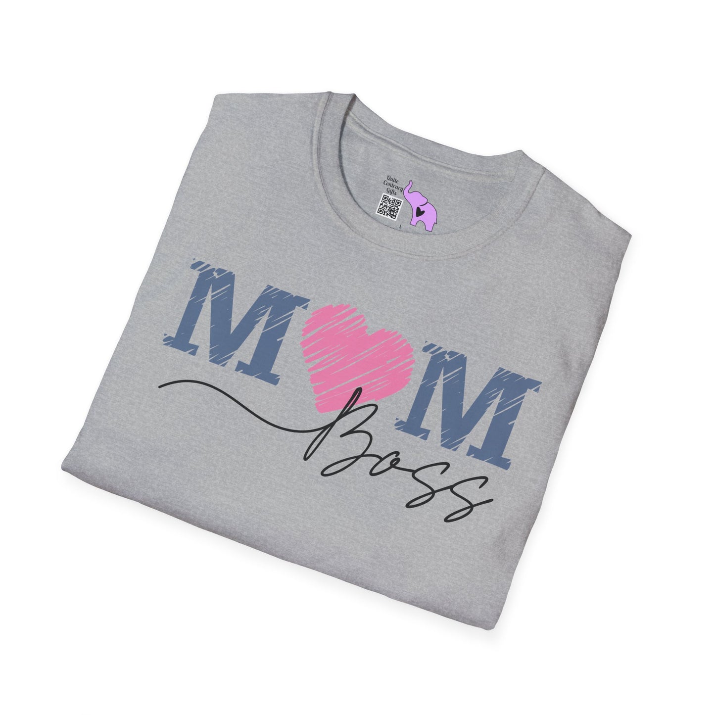 Mom Boss Adult T-shirt