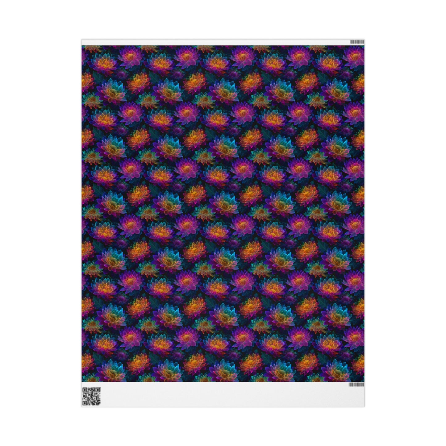 Luminous Lotus Wrapping Paper