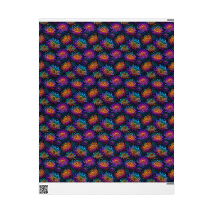 Luminous Lotus Wrapping Paper