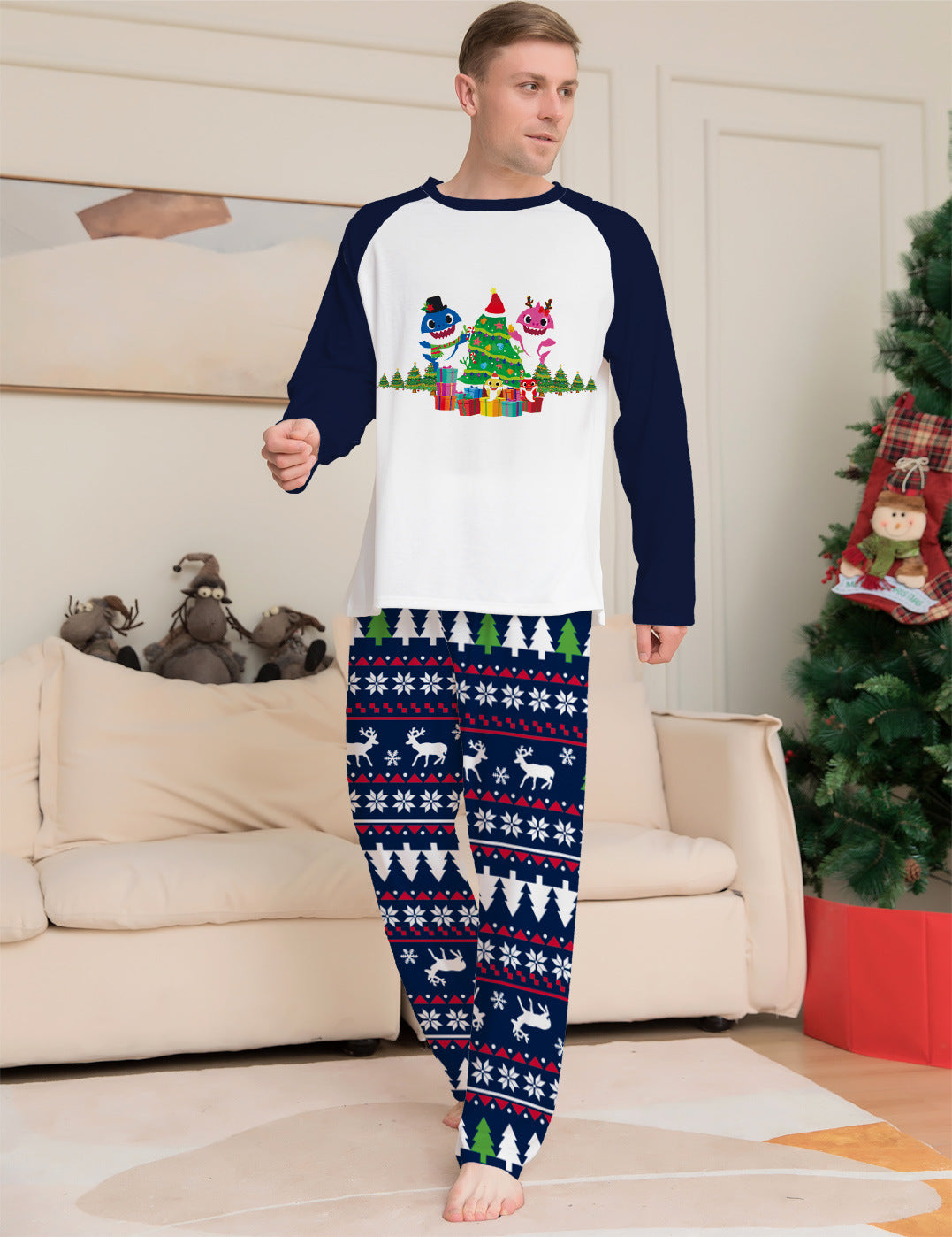 Jingle Jaws Family Christmas Pajamas