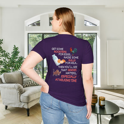 Gender Matters Adult T-shirt