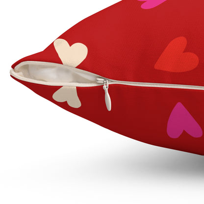 Cupid’s Confetti Throw Pillow
