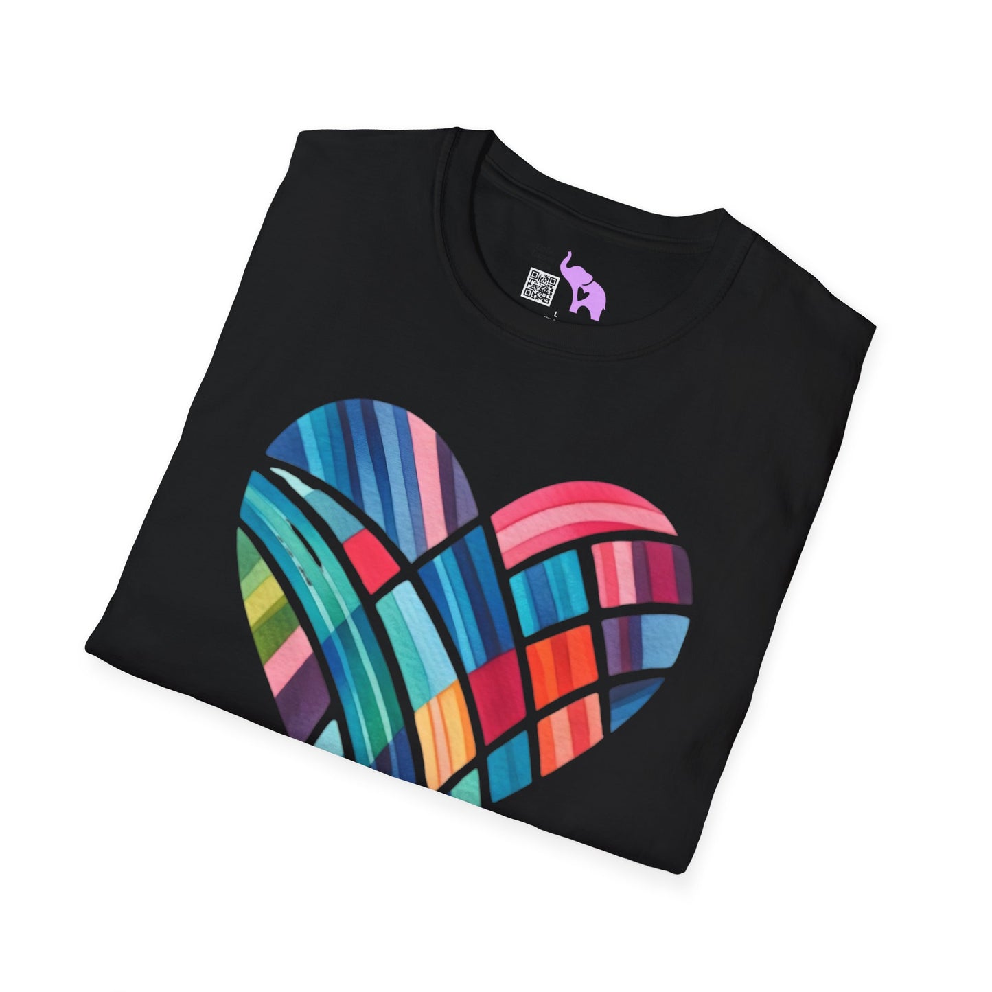 Painted with Love Adult T-shirt