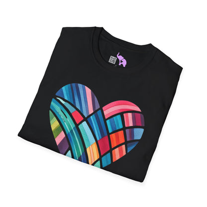 Painted with Love Adult T-shirt