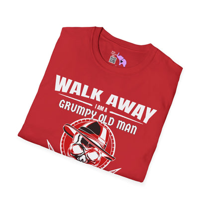 Walk Away I Am A Grumpy Old Man... Adult T-shirt