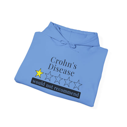 Crohn's Disease 1 Star Would Not Recommend Heavy Blend™ Hooded Sweatshirt