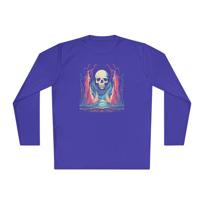Creepy Ghost 2 Adult Long Sleeve Tee