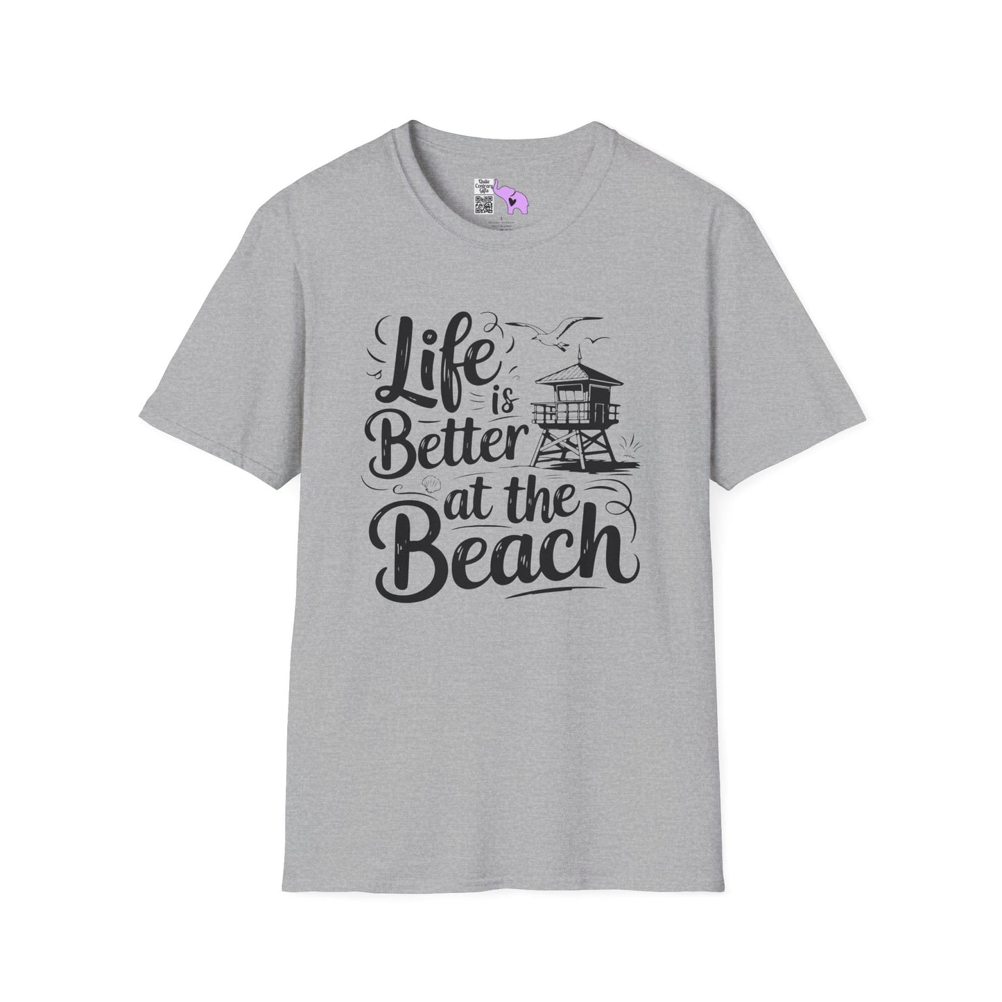Life is Better At The Beach Adult T-shirt