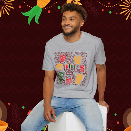 Kwanzaa Traditions Adult T-shirt