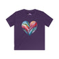 Heart of Many Colors Youth Softstyle Tee