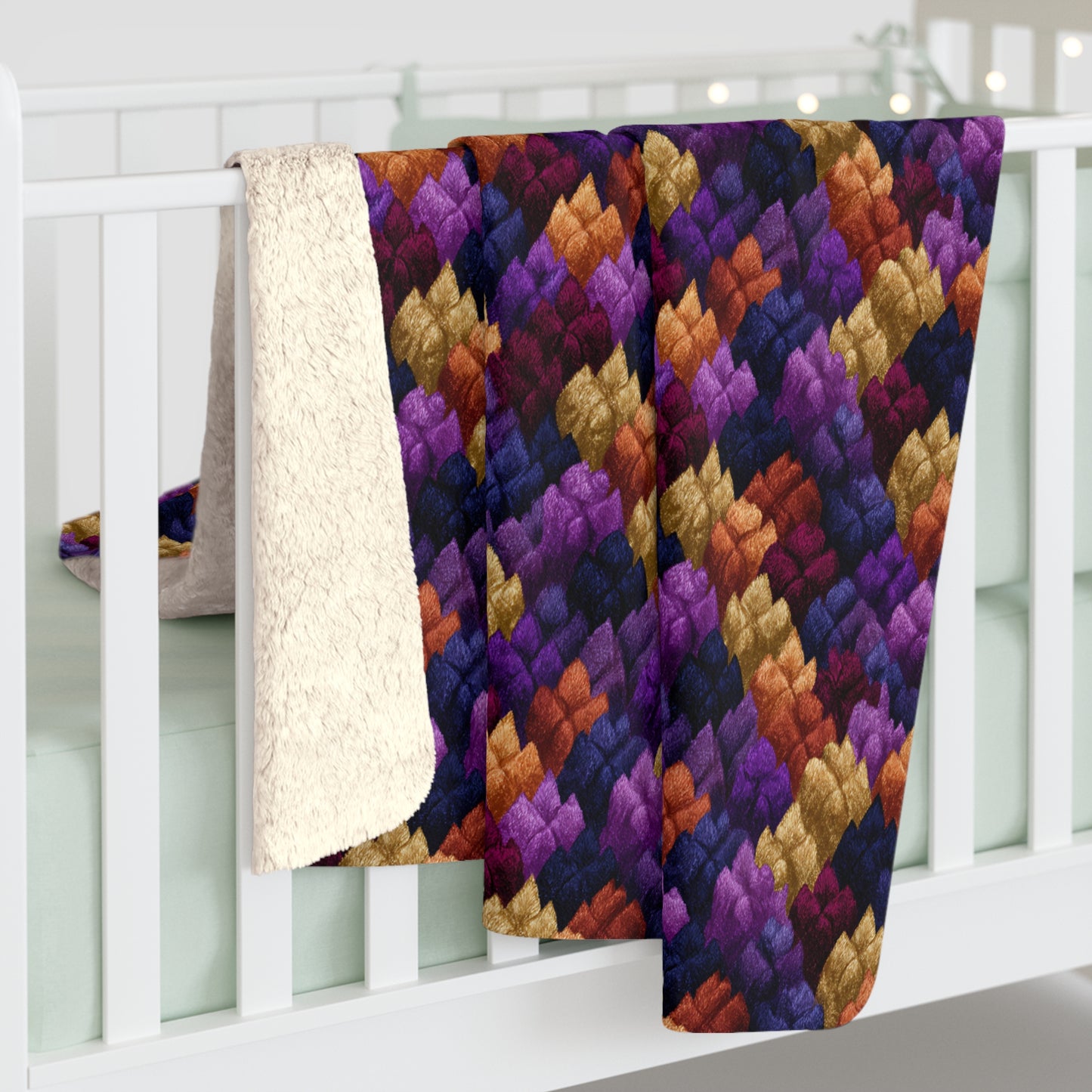 Velour Garden Fleece Blanket