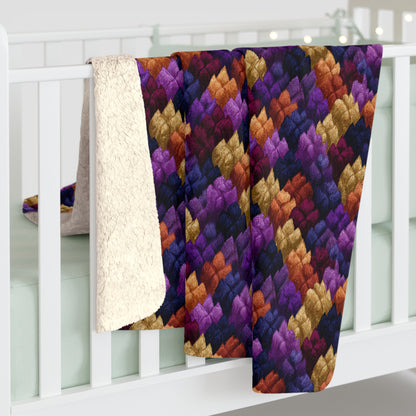 Velour Garden Fleece Blanket