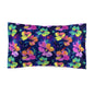 Watercolor Flowers Microfiber Pillow Sham