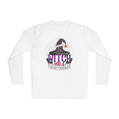 We Witch You A Spooky Creepmas Adult Long Sleeve Tee