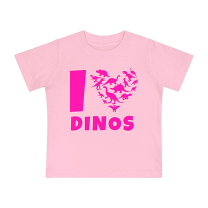 I Love Dinos (Dino Heart) Infant T-Shirt