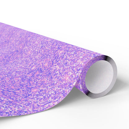 Lavender Crystal Wrapping Paper