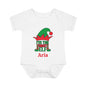 I'm The Smart Elf Personalized Infant Baby Rib Bodysuit